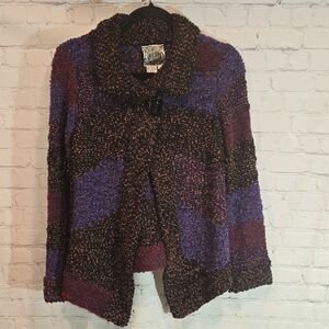 Anthropolgie Curio Chunky Knit Cardigan Sweater Size S